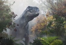 Тиранозавр. О нем лучше читать, чем встретить онлайн в жизни! Тиранозавр