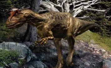 Динозавр аллозавр