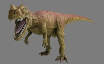 Цератозавр или рогатый ящер