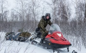 Работники МЧС спасают голодающих из-за сугробов косуль Работники Новосибирского МЧС спасают местных копытных.